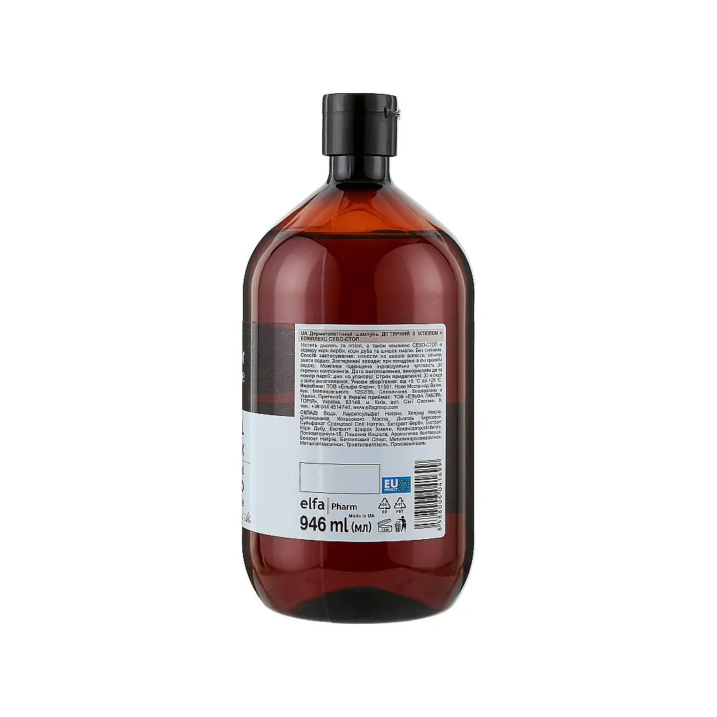 Шампунь The Doctor Health & Care Tar With Ichthyol + Sebo-Stop Complex Дьогтьовий з іхтіолом 946 мл (8588006041699) - фото 2