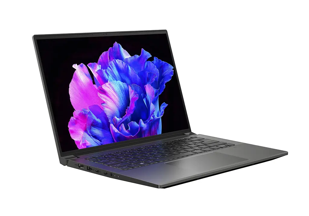 Ноутбук Acer Swift X SFX14-71G 14.5' 2.8K OLED, Intel i7-13700H, 32GB, F1TB, NVD4050-6, Win11, сірий (NX.KEVEU.005) - фото 3