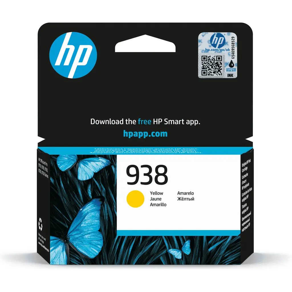 Картридж HP 938 Yellow 800ст (4S6X7PE)