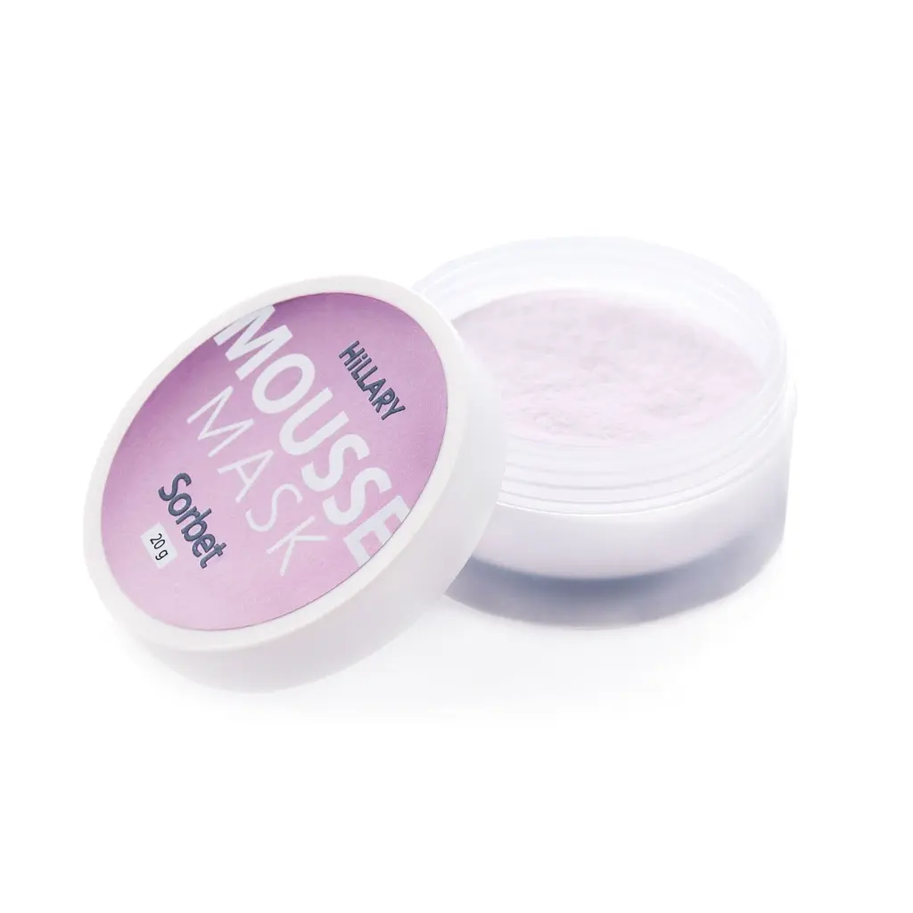 Мусс-маска для лица смягчающая MOUSSE MASK Sorbet Hillary 20 г - фото 3