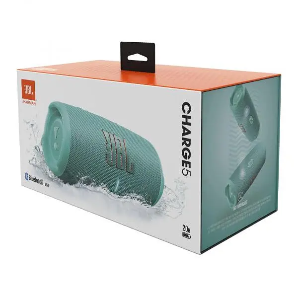 Портативна колонка JBL Charge 5 Teal (JBLCHARGE5TEAL) - фото 8