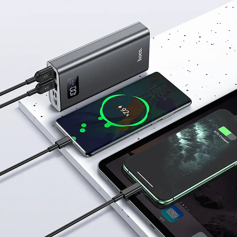 Додаткова батарея Hoco J46A (20000mAh) Black - фото 3