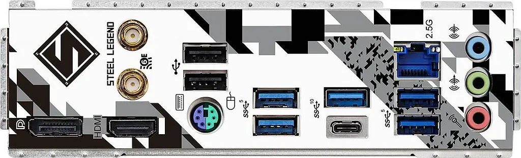 Материнська плата AsRock B760M Steel Legend WiFi (B760M STEEL LEGEND WIFI) (Socket 1700, Intel B760, Micro-ATX) - фото 3