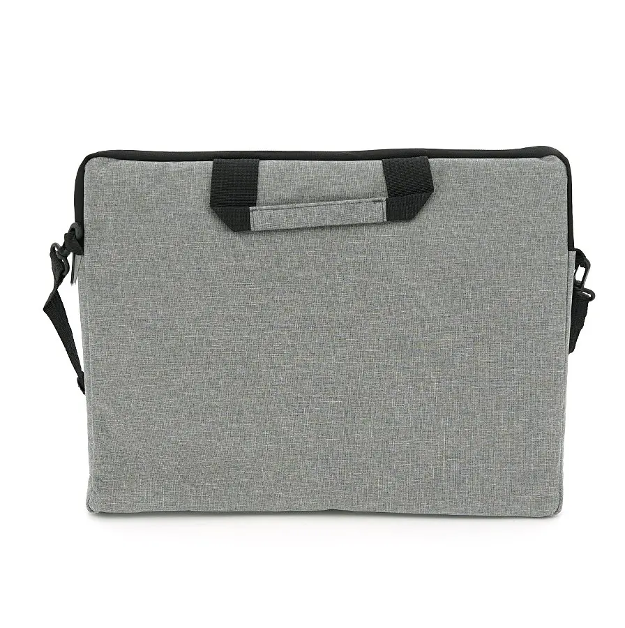 Сумка для ноутбука 15.6 дюймов с плечевым ремнем Merlion YTMR15Str 40x30x3cm Grey - фото 4