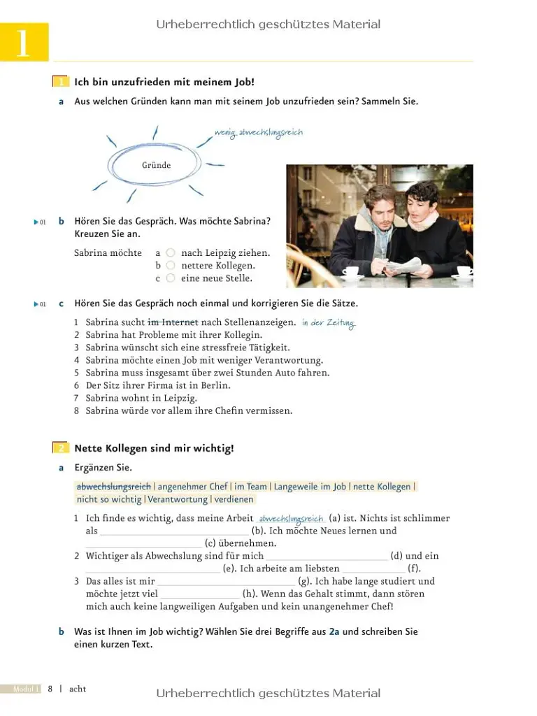Menschen B1. Berufstrainer mit Audio-CD - фото 7