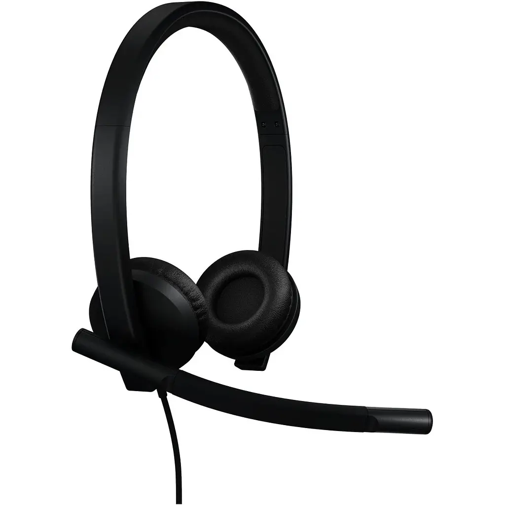 Компьютерная гарнитура Logitech H570e Stereo USB-A Black (981-001430) - фото 2