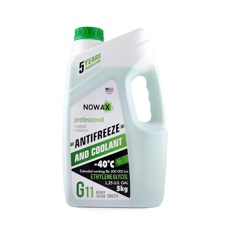 Антифриз Nowax Green G11 зеленый 5 кг (NX05003) - фото 2