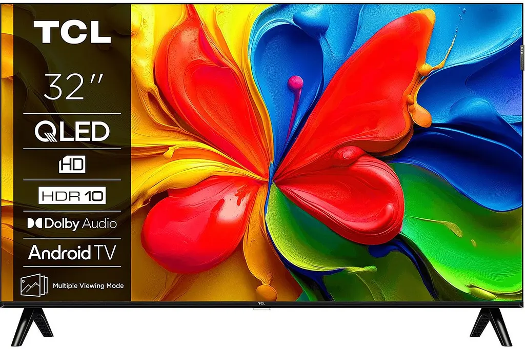 Телевизор 32" QLED HD 60Hz Smart Android TV Black TCL teh0025161 - фото 2