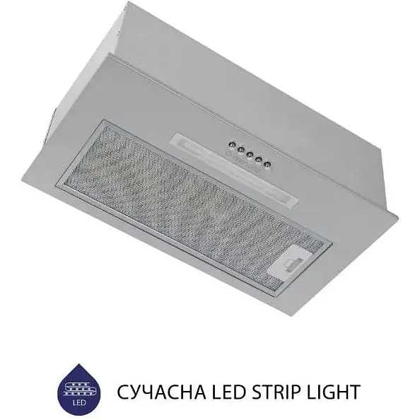 Витяжка вбудована Minola HBI 5323 GR 800 LED - фото 3