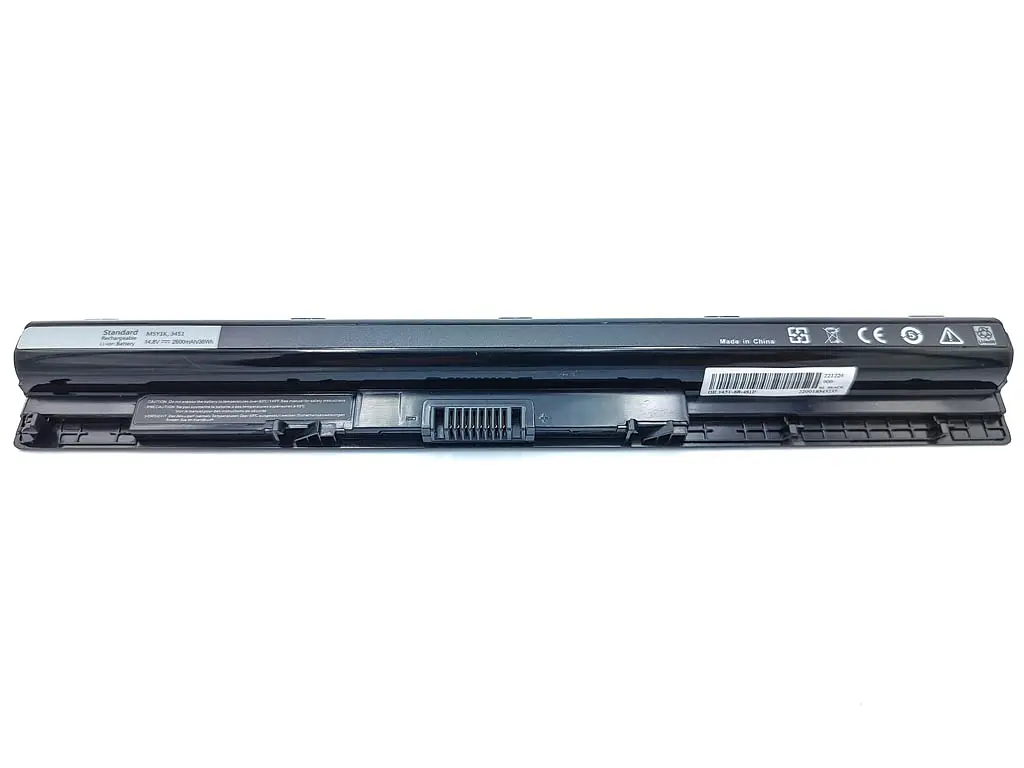 Акумулятор M5Y1K для Dell Inspiron 14-3451, 14-5455, 15-3538, 15-5551, 17-5755, Vostro 3458, 3558 (14.8V 2600 mAh 38.4Wh) - фото 2