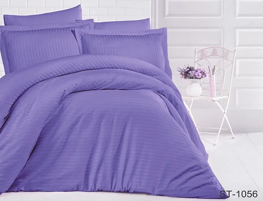 Комплект постільної білизни (LUXURY ST-1056) Євро TAG tekstil pbe0037515