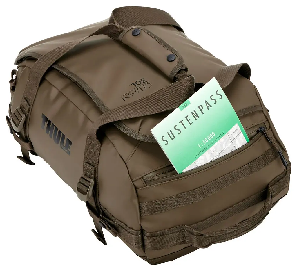 Спортивная сумка Thule Chasm Duffel 30L (Deep Khaki) 3205587 (TH 3205587) - фото 6
