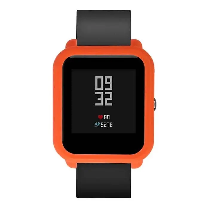 Захисний чохол Tamister для смартгодинника Amazfit Bip / Bip Lite / Bip S помаранчевий - фото 2