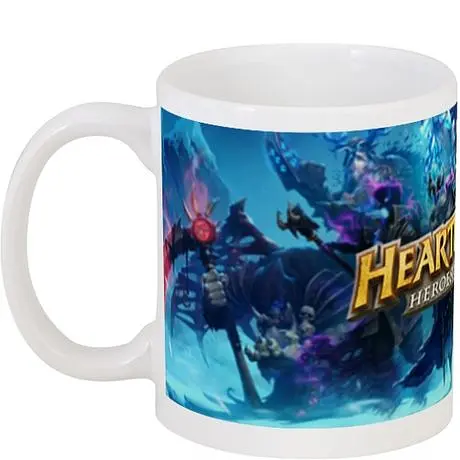 Кухоль GeekLand Лицарі Крижаного Трону Hearthstone CP 03.128 330 мл білий - фото 2