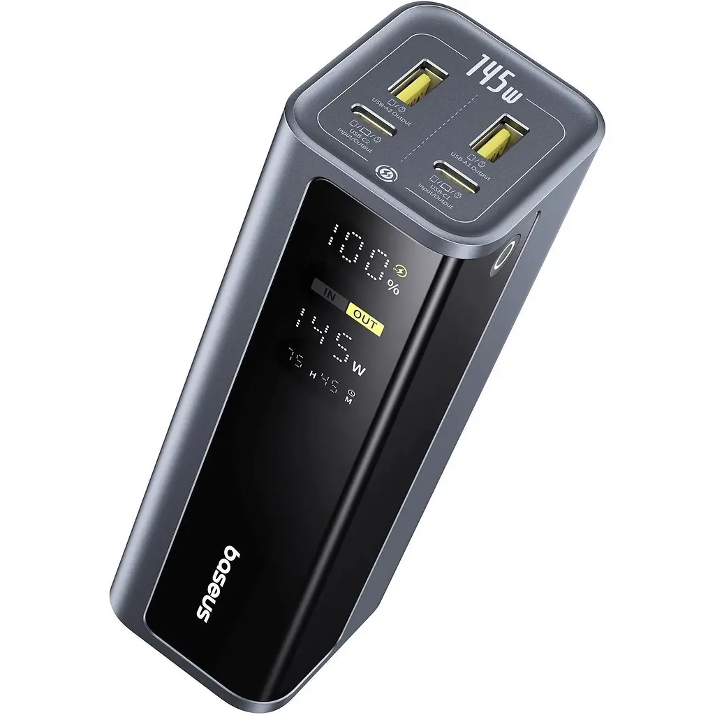 Внешний аккумулятор Baseus EnerGeek GP12 20800mAh 145W Black (P10082109813-00) [152269] - фото 2
