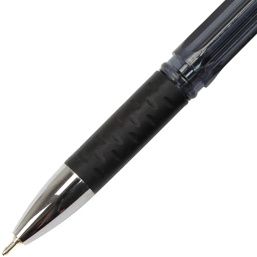 Ручка кулькова масляна Optima Oil Pro 0,5мм чорна (12) (144) O15616-01 - фото 2