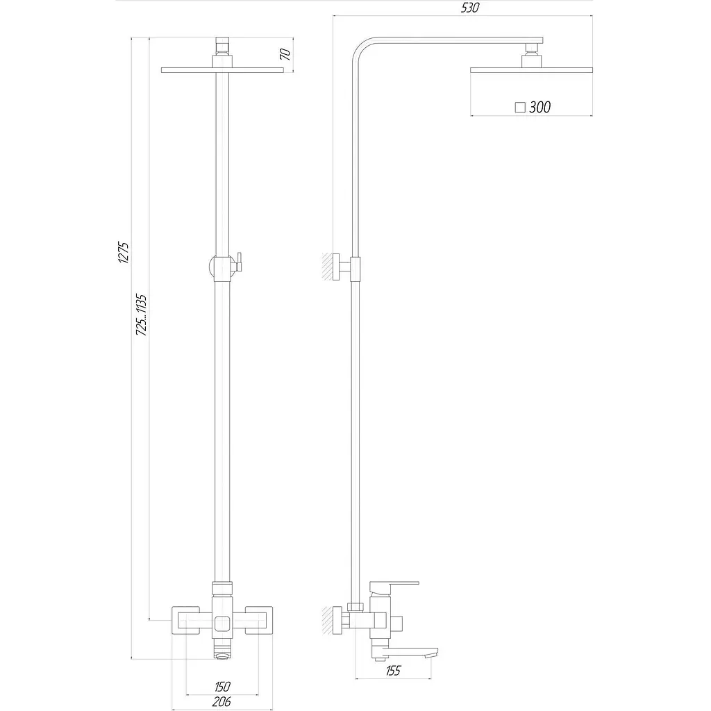 Душова система Globus Lux DS0026 - фото 5
