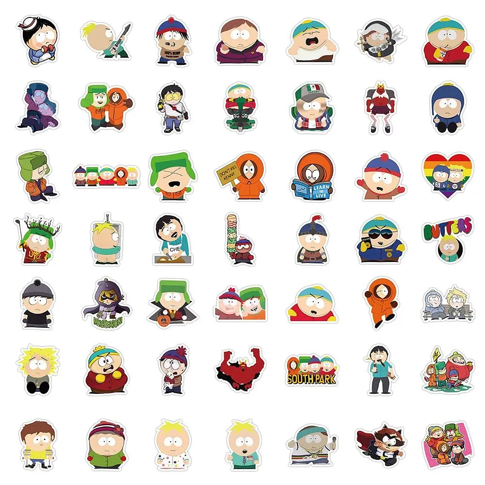 Стікерпак GeekLand South Park 100 штук - фото 4