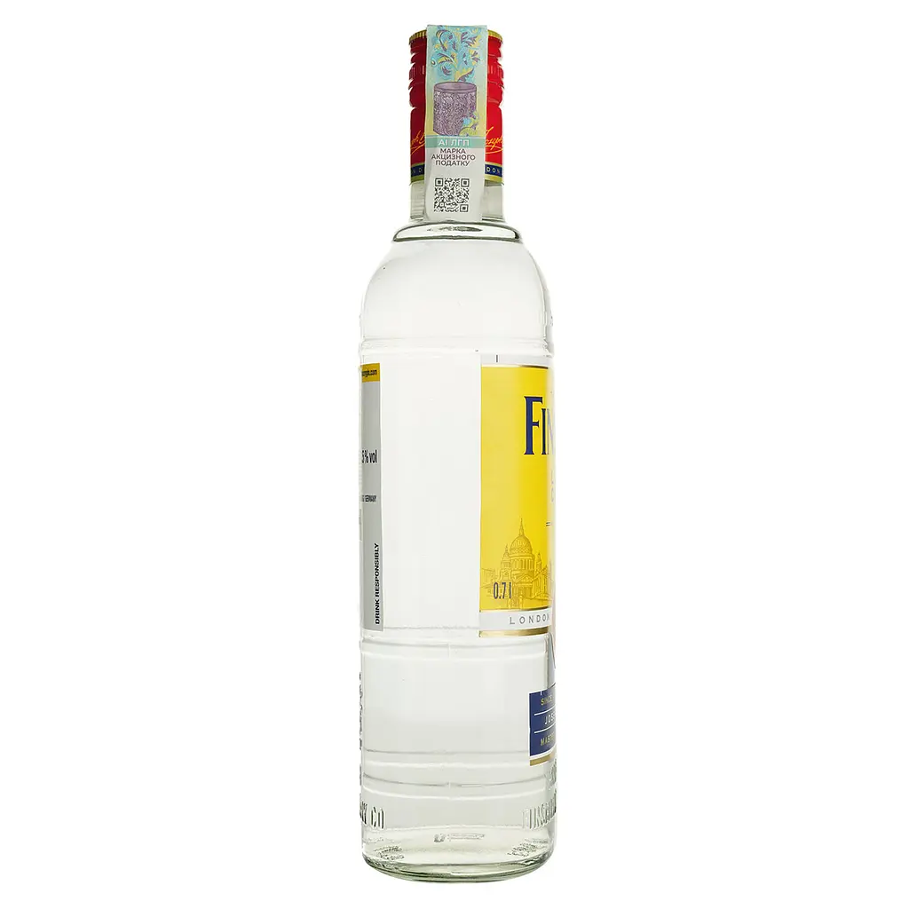 Уцінка. Джин Finsbury London Dry Gin 37.5% 0.7 л - фото 4