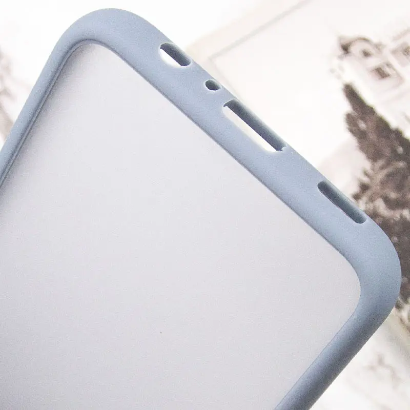 Чохол TPU+PC Lyon Frosted для Samsung Galaxy A50 (A505F) / A50s / A30s Sierra Blue - фото 6