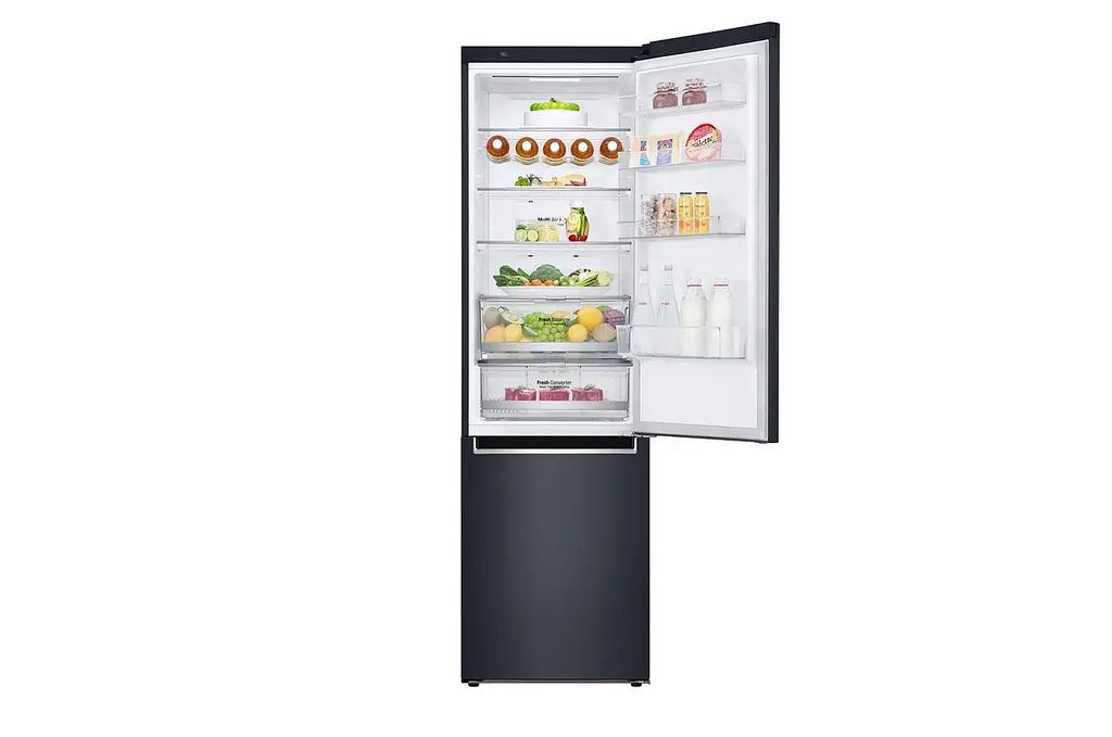 Холодильник LG GW-B509SBDZ 203см 2 дв холодильне відділення 277 л морозильне відділення 107 л A++,NF,Лін,Зона свіжий Дисп зовнішній,Чорний мат - фото 4