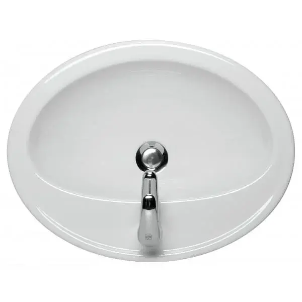 Умивальник врізний у стільницю Cersanit Calla 54 см K11-0096 30412 - фото 2