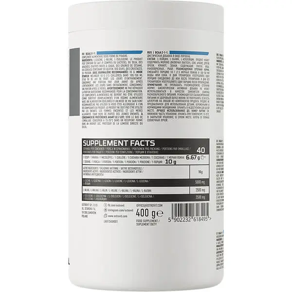 BCAA 2-1-1 400 грам Без смаку OstroVit vit0006710 - фото 2