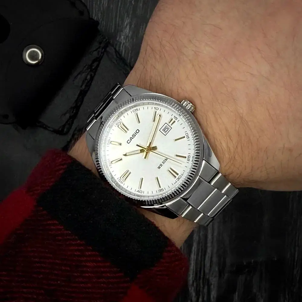 Чоловічий годинник Casio MTP-1302D-7A2 Сріблястий ( AT1141-0311 ) - фото 2