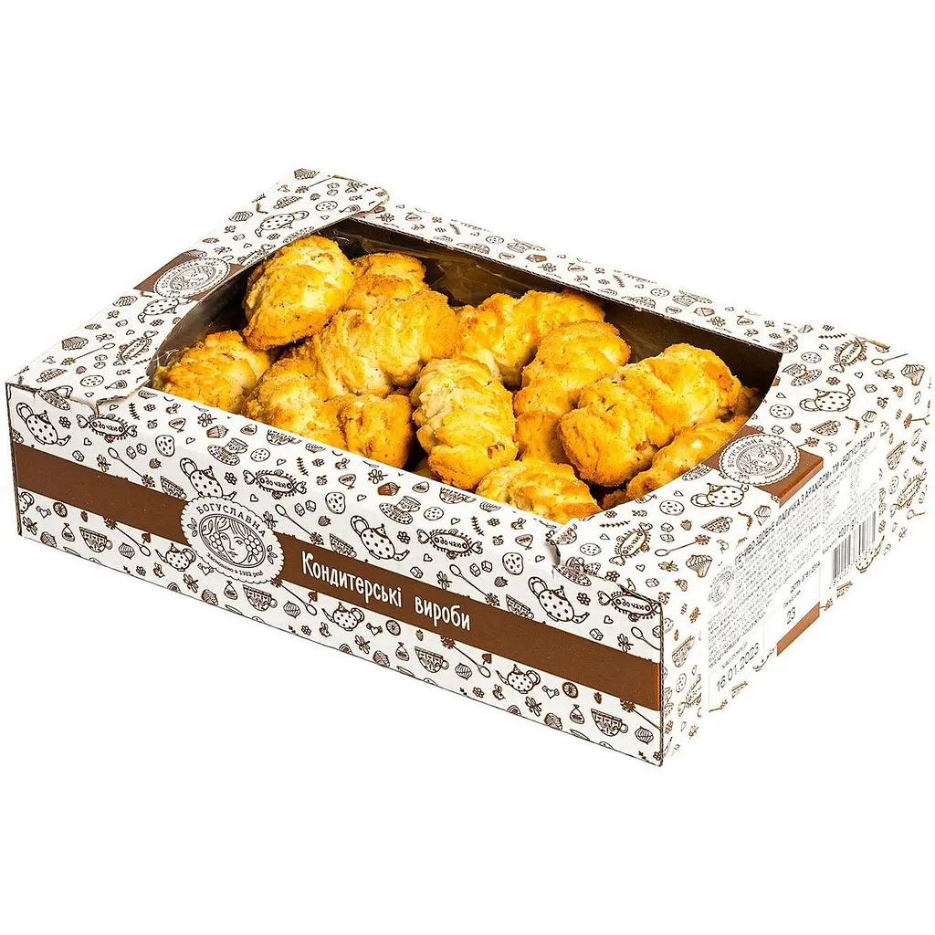 Печиво Богуславна Палочка з арахісом здобне 400 г - фото 2
