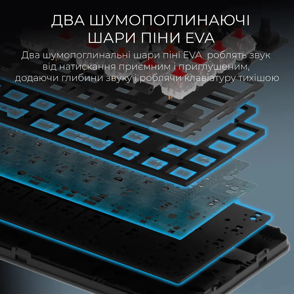 Клавіатура GamePro Asgard Valhalla MK210B Pro Black [142211] - фото 11