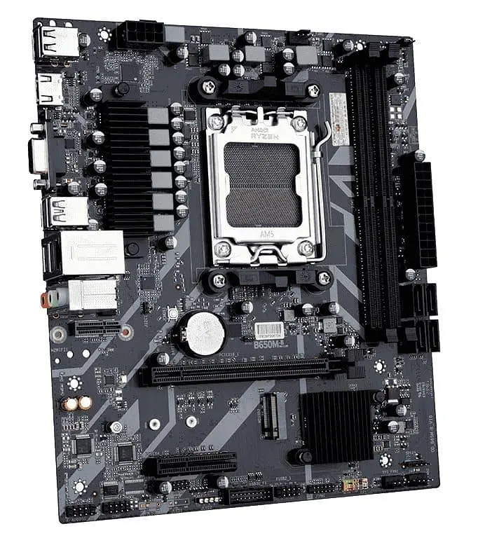 Материнська плата Huananzhi B650M-B (B650M-B) (Socket AM5, AMD B650, Micro-ATX) Б/в - фото 2