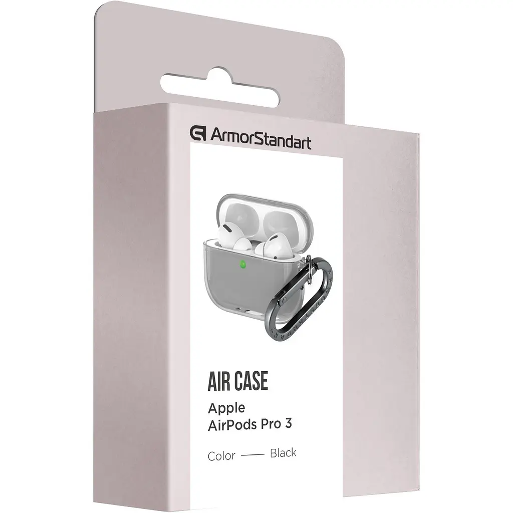 Чохол ArmorStandart Air для Apple AirPods Pro 3 Black (ARM88267) [149485] - фото 4