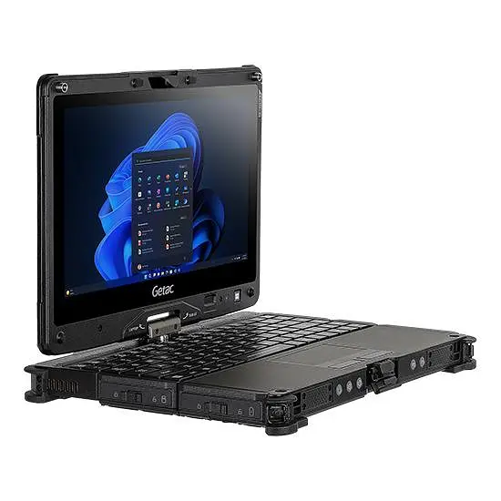 Ноутбук Getac 11.6" V110 MIL-STD-810H 1366x768/Intel i5-6200U/8GB/128SSD/IntelHD/W10P/Black (02-GE-V110-12-I5-6-16-240-A) Б/в - фото 5