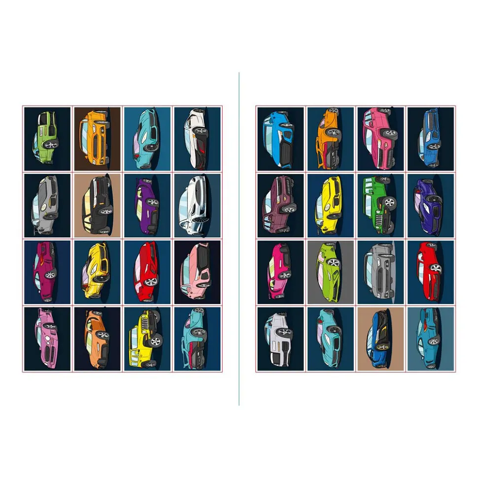 Дитяча розмальовка зі стікерами "Автопарк" Ідейка CB26, 16 сторінок - фото 3