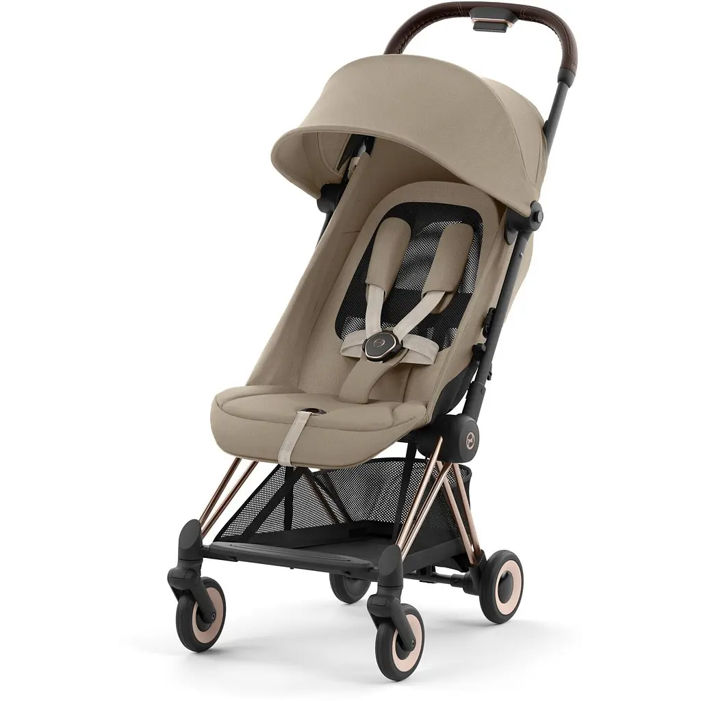 Коляска Cybex Coya Rosegold Cozy Beige (522005183) - фото 2