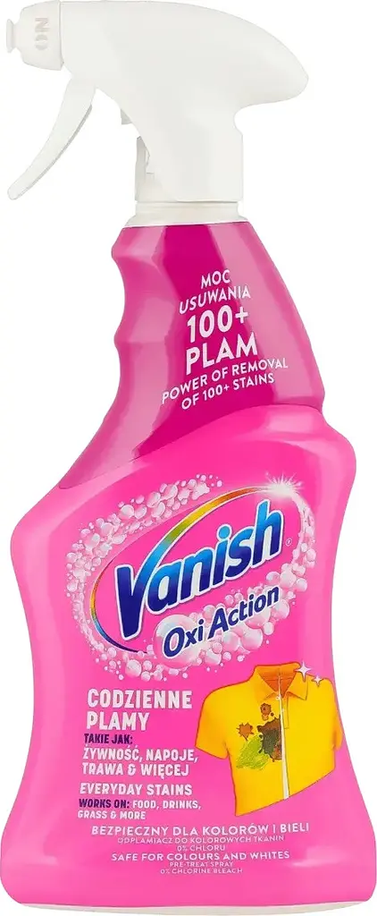 Засіб для виведення плям Vanish Oxi Action для кольорових тканин 500 мл