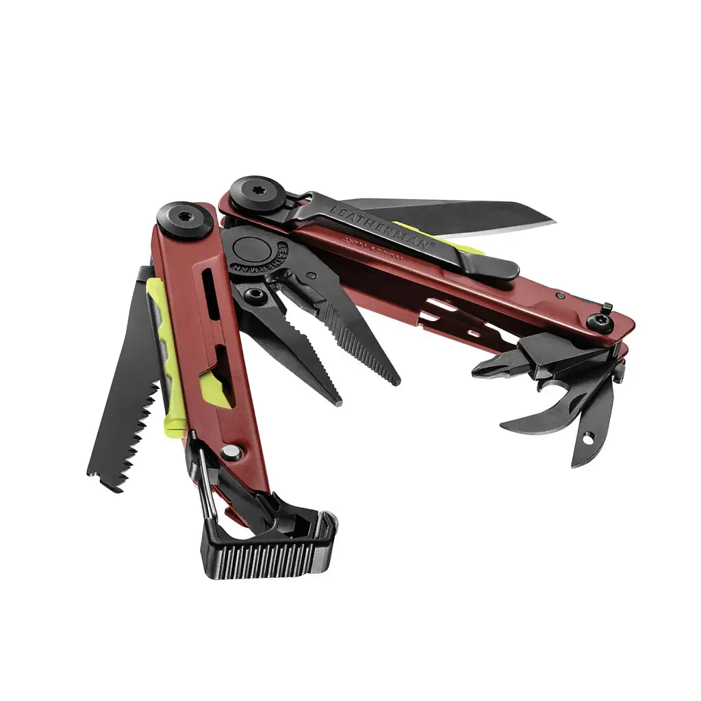 Мультиінструмент Leatherman Signal 19 в 1 картонна коробка Crimson - фото 2