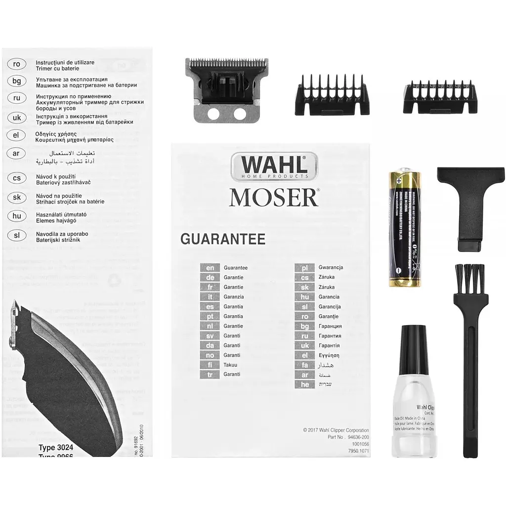 Машинка для стрижки тварин Wahl Pocket Pro Deluxe 09962-2016 чорно-срібляста - фото 3