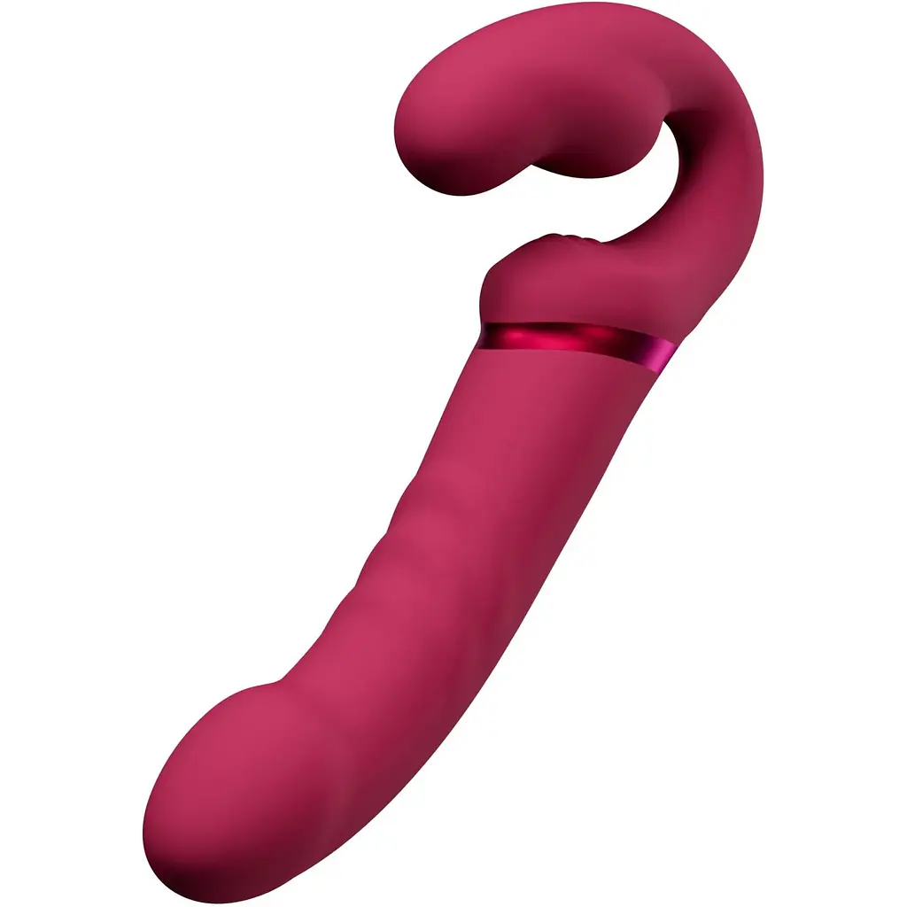 Безремінний страпон Lovense Lapis vibrating Strapless Strap-on - фото 4