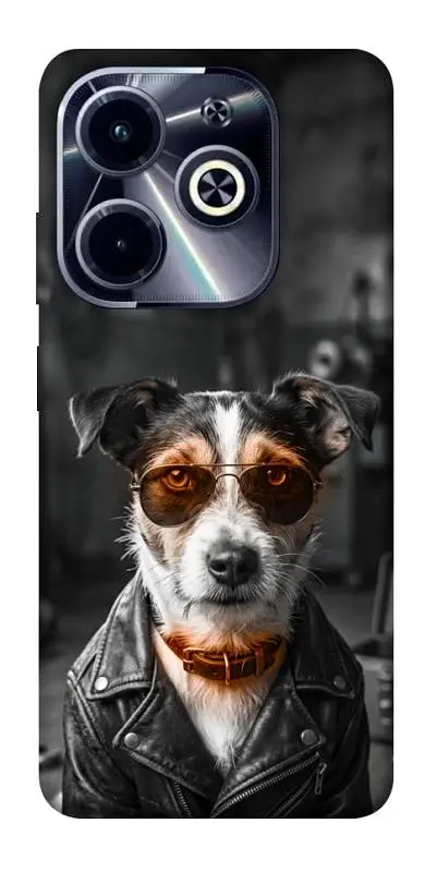 TPU чохол Demsky Jack rassel для Infinix Hot 40i