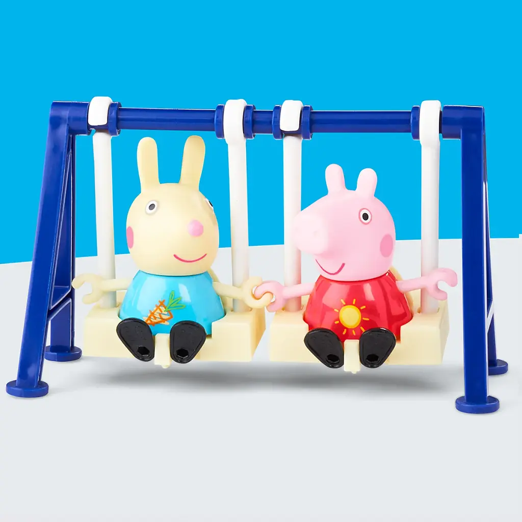 Ігровий набір PEPPA FIGURINES серії "Моменти з Пеппою" – ПРИГОДИ НА ГОЙДАЛКАХ - фото 3
