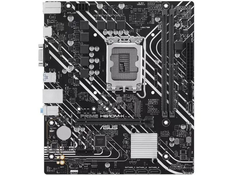 Материнська плата Asus PRIME H610M-K (90MB1GA0-M0EAY0) - фото 2