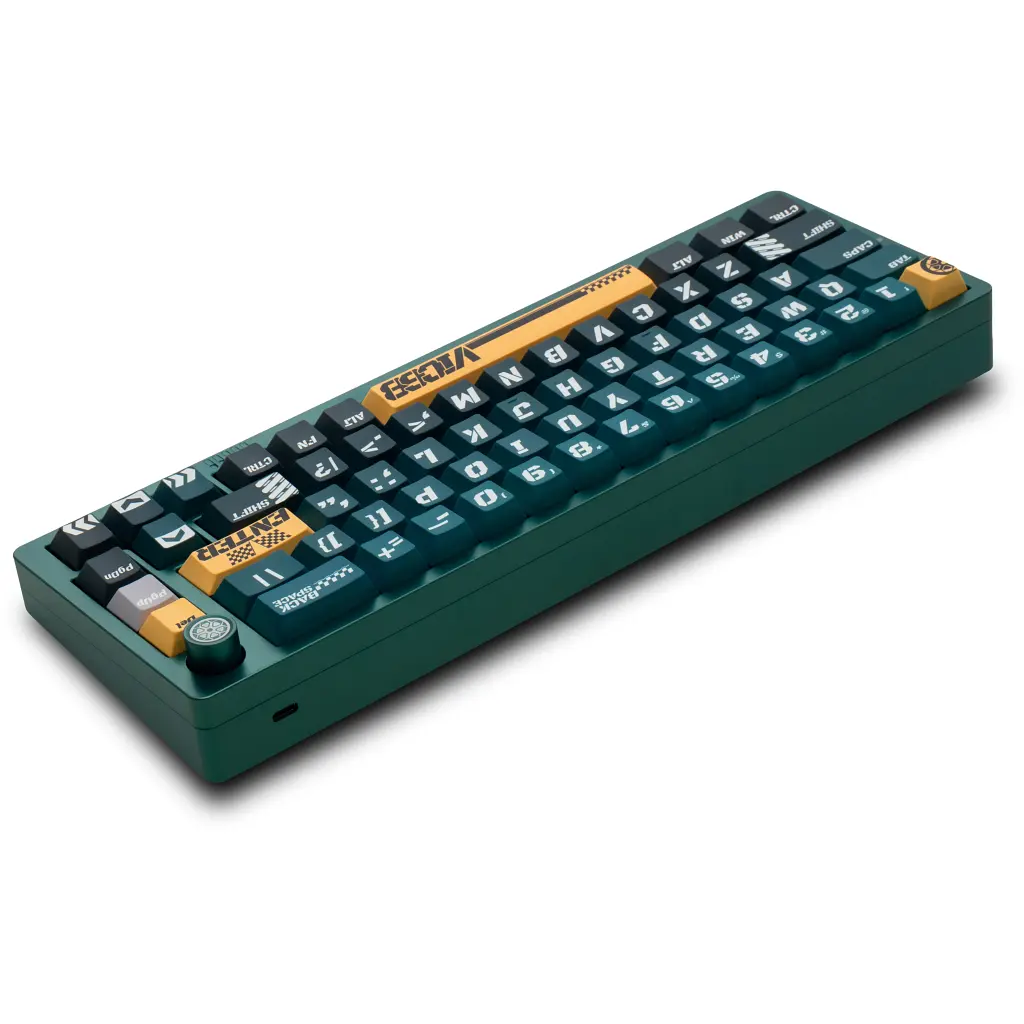Клавіатура Thunderobot VIC68 TTC Ultra RGB King Magnetic Switch USB Parrot Green (6932066320188) - фото 7