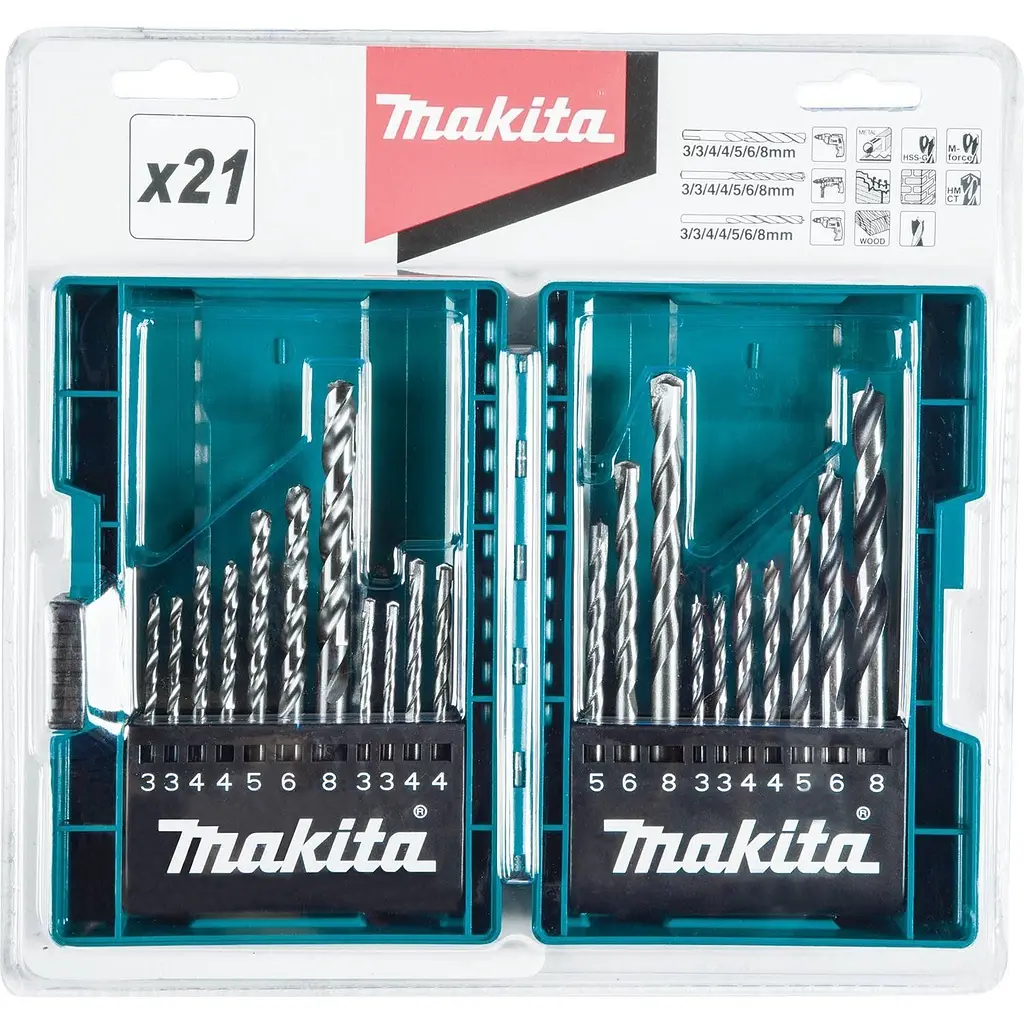 Набір свердл Makita B-44884 (21 шт) - фото 2