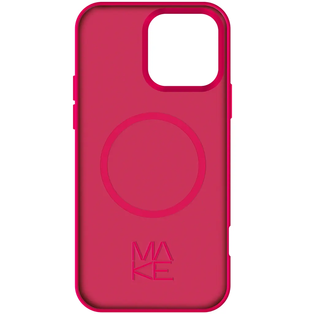 Чохол MAKE Apple iPhone 16 Pro Max Silicone Solo Fuchsia - фото 5