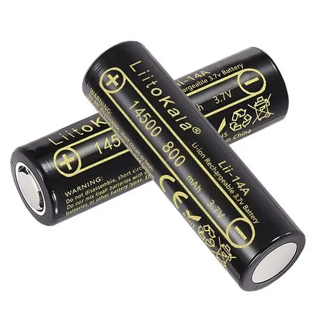Акумуляторна батарея LiitoKala Lii-14A 14500 / 3.7V / 0.5A / 800 mAh - фото 5