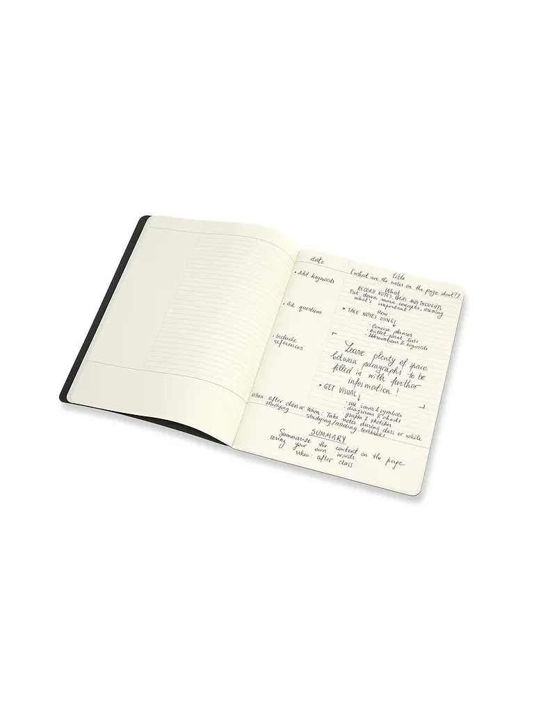 Записник Moleskine Cahier (2 шт) Subject А4, Чорний, Бежевий (CH5STNB) - фото 3