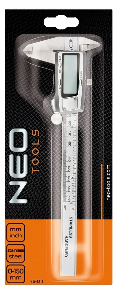 Штангенциркуль цифровий 150мм нержавіюча сталь Neo Tools hoz0013760 - фото 3