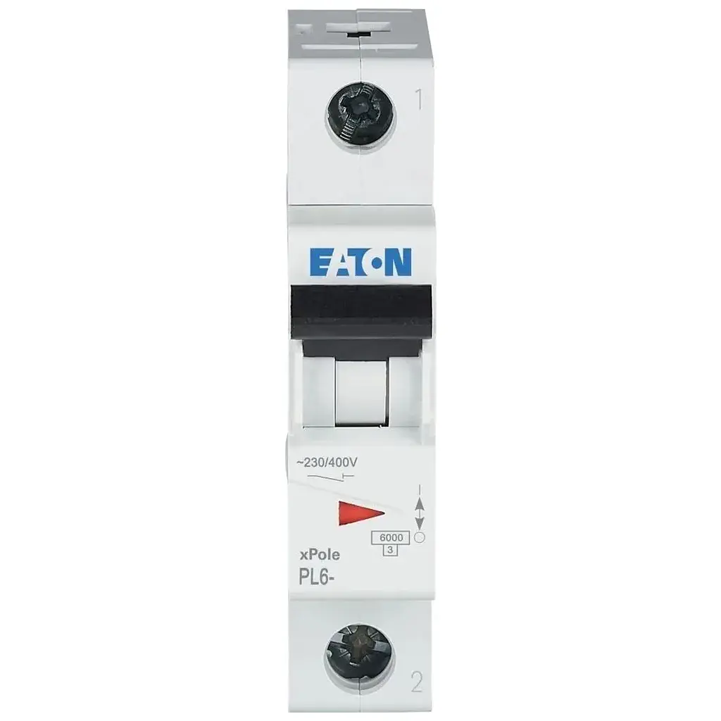 Автоматичний вимикач Eaton 1-п. М1 В 16А PL6 6кА - фото 2