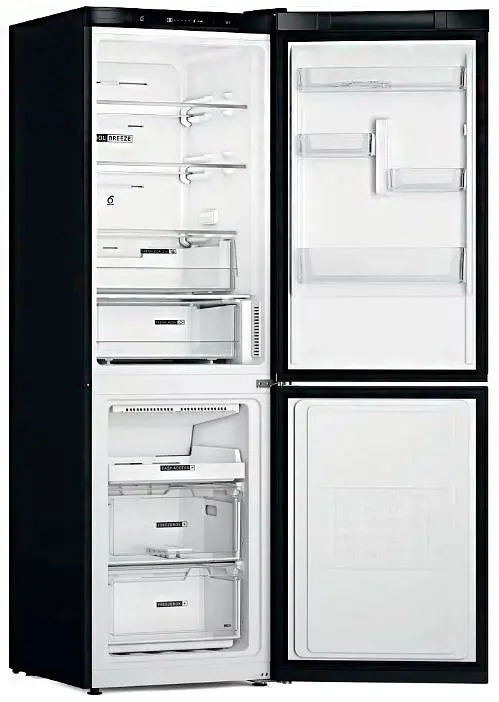 Холодильник Whirlpool W7X 82I K черный - фото 3